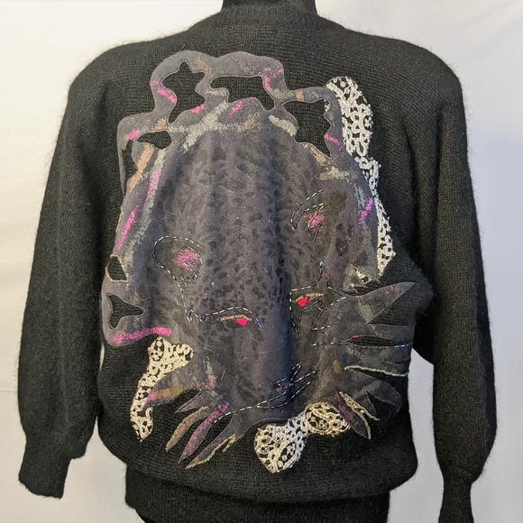 Vintage knit sweater - Picture 3 of 5